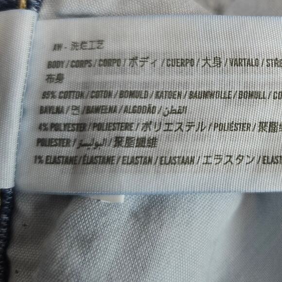 Hollister Epic Flex Men Straight Leg Jeans 34 Blue Casual Western Denim Gorpcore - Picture 9 of 14